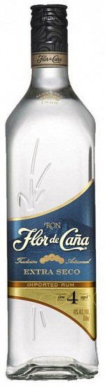 Flor de Caña Extra Dry 4y 40% 0,7l