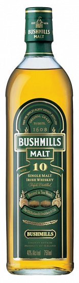 Bushmills 10y 40% 0,7l