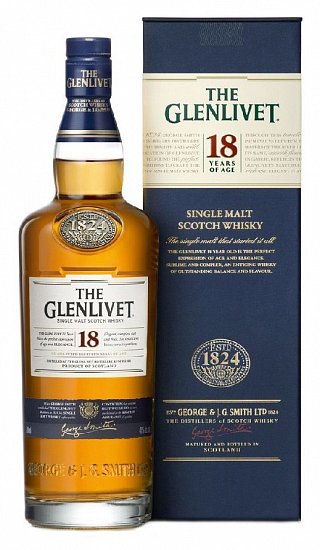 The Glenlivet 18yo 40% 0,7l
