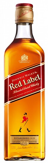 JOHNNIE WALKER RED LABEL 40% 1L