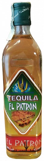 Tequila El Patron silver 38% 0,7l