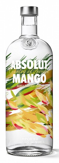 Vodka Absolut Mango 40% 1l