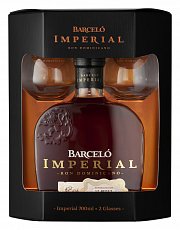 Ron Barceló Imperial 38% 0,7l + 2x sklo