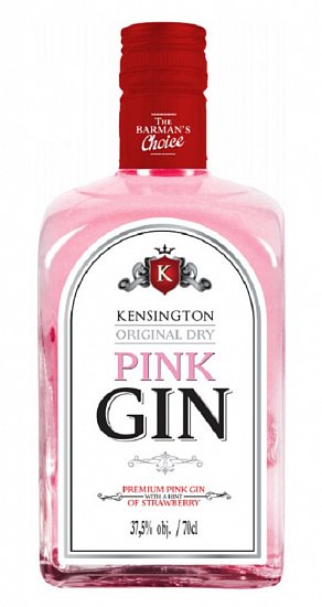 GIN KENSINGTON PINK 37,5% 0,7L