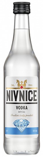 Nivnice vodka crystal 37,5% 0,5l