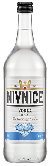 Nivnice vodka crystal 37,5% 1l