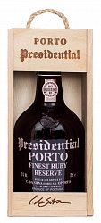 Presidential Porto Finest Ruby Reserve 0,75l Dřevěný box