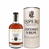 Espero Coconut & Rum 40% 0,7l (tuba)