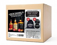 Set 4x Jack Daniel's 1l + batůžky a placky