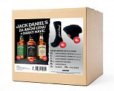 Set 4x Jack Daniel's 1l + čepice a ponožky