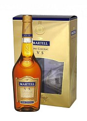 Martell V.S. 40% 0,7l + 2 sklenice (kazeta)