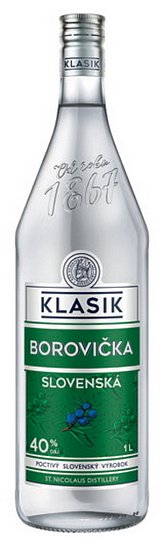 Klasik Borovička Slovenská 40% 1l