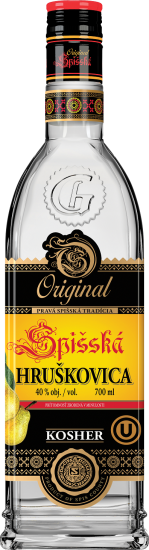 Original Spišská Hruškovica 40% 0,7l