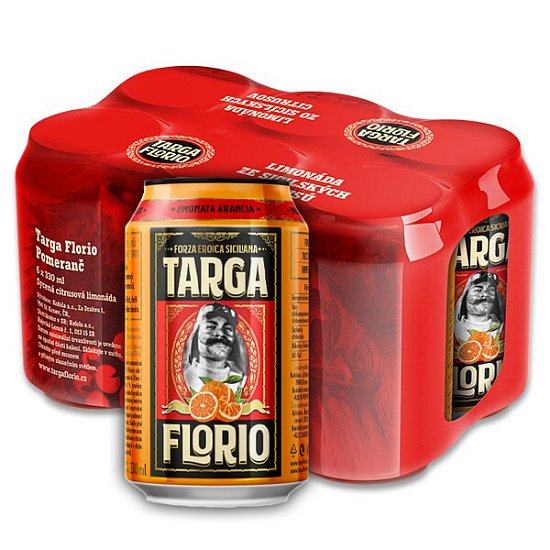 Targa Florio pomeranč 6x330 ml
