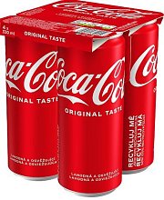 Coca-Cola 4x0,33l plech
