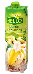 Hello Banán s vlákninou 1l