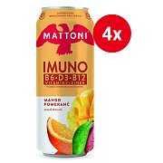 Mattoni Imuno pomeranč a mango multipack 4x0,5l