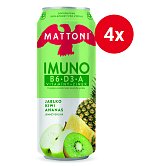 Mattoni Imuno jablko, kiwi a ananas multipack 4x0,5l