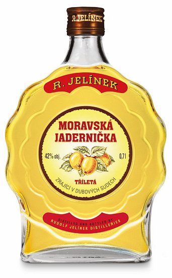 Moravská Jadernička 3y budík 42% 0,7l
