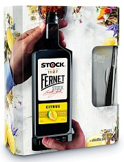 Fernet Stock Citrus 27% 0,5l + 2x sklo
