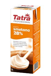 Tatra Professional Extra smetana do kuchyně 28% 1l