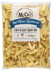 McCain Fry’n Dip hranolky se slupkou ve tvaru U 2,5kg