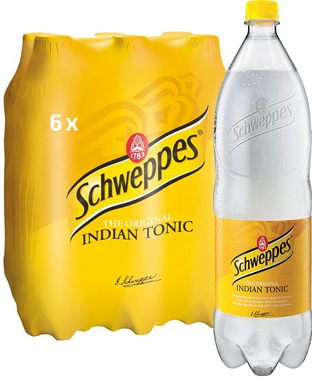 Schweppes Indian tonic 6x1,5l