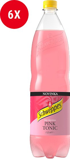 Schweppes Pink Tonic 6x1,5l