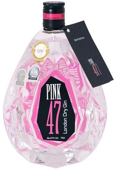 Pink 47 London Dry Gin 47% 0,7l