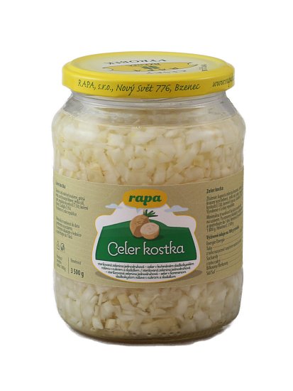 Rapa Celer kostka 640g