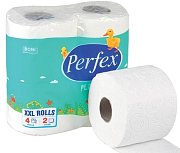 Toaletní papír Perfex Plus 4 role 9x12cm 18m