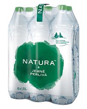 Natura Jemně perlivá voda 6x1,5l