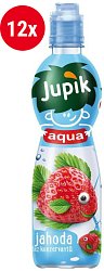 Jupík Aqua Jahoda 12x0,5l
