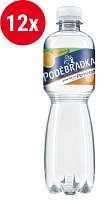 Poděbradka jemně perlivá pomeranč 12x0,5l