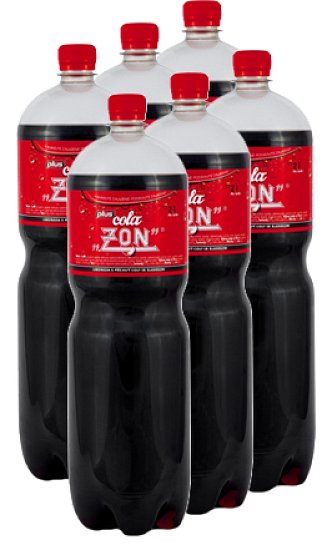 ZON Plus Cola 6x2l