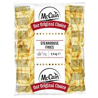 McCain Steakhouse fries (steakové hranolky) 2,5kg
