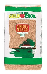 Gold Pack Demerara cukr třtinový tmavý 1kg