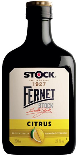 Fernet Stock Citrus 27% 0,2l