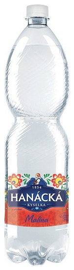 Hanácká kyselka s příchutí malin 6x1,5l