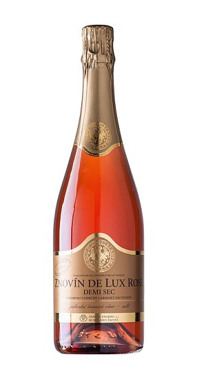 De Lux Rosé Demi Sec 0,75l Znovín