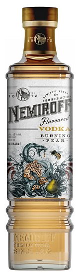 Vodka Nemiroff Burning Pear 40% 1l