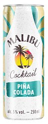 Malibu Cocktail Pina Colada RTD 5% 12x250ml