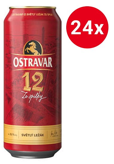 Ostravar 12 24x0,5l