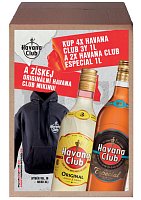Havana Club 3y 37,5% Set 6x1l + Mikina M