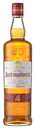 Stará žitná Bourbon Myslivecká 40% 0,5l