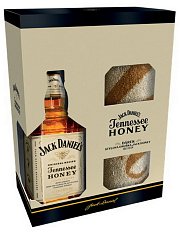 Jack Daniels Honey + Osuška 35% 0,7l