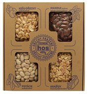 Ořechy pražené 400g HOS (dárkové balení)