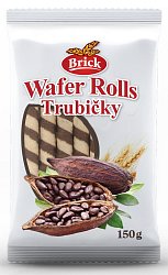Brick trubičky, kakaové, 150g