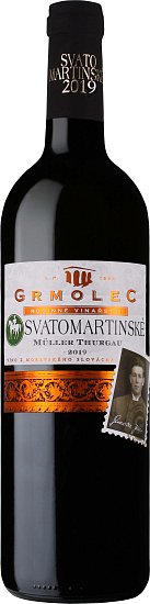 Svatomartinské Müller Thurgau 0.75l Grmolec
