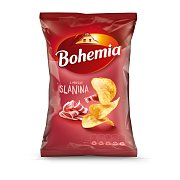 Bohemia Chips s příchutí slanina 18x60g